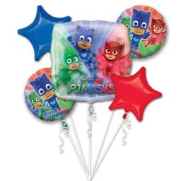 Pj Masks Balloon Bouquet 5Pcs