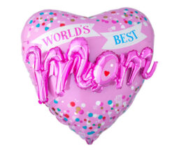World'S Best Mom Multi-Balloon 36In