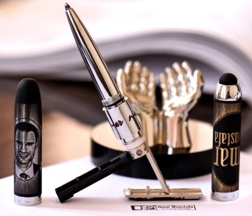 Heri smart Mini Stamp pen with hand base in Dubai