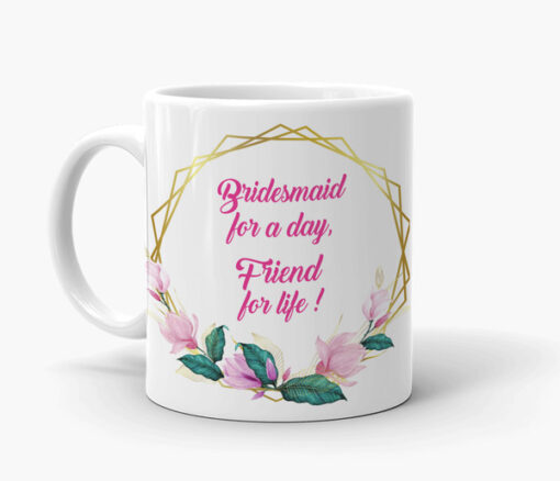Bridesmaid + Friend – Custom Photo Mug in Dubai