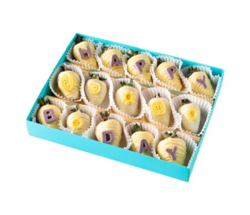 15pcs Customisable Strawberry box in Dubai