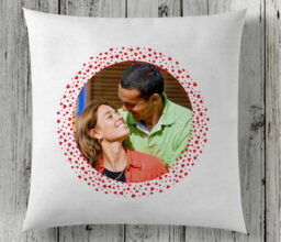 Personalised Love Wreath Cushion