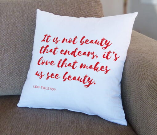 Beautiful Love Cushion - Personalised gift from Giftbag in Dubai, UAE