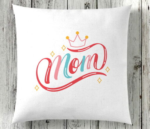Mom is our Queen Cushion - Personalised gift from Giftbag in Dubai, UAE