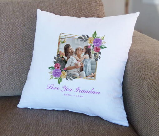 Love You Grandma Personalised Cushion - Personalised gift from Giftbag in Dubai, UAE