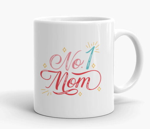 No. 1 Mom Mug - Personalised gift from Giftbag in Dubai, UAE