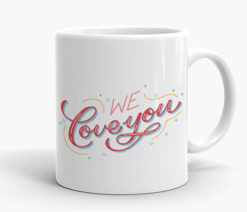 We Love You Mug - Personalised gift from Giftbag in Dubai, UAE