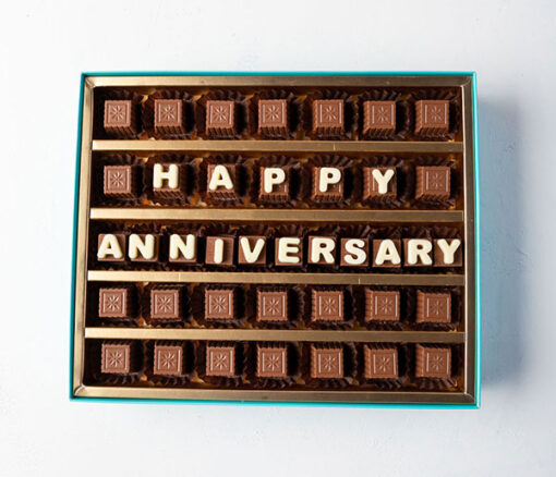 Happy Anniversary Chocolate Box in Dubai