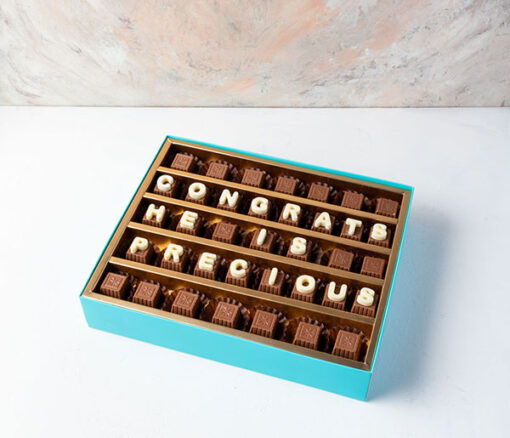 New Baby Boy Chocolate Box in Dubai