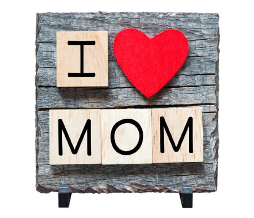 I Love Mom Stone - Personalised gift from Giftbag in Dubai, UAE