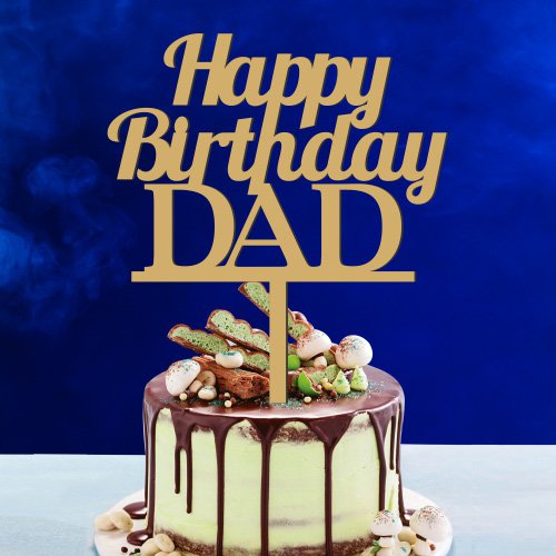Happy Birthday Dad Cake Topper Ubicaciondepersonas cdmx gob mx
