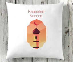 Ramadan Kareem Minaret Cushion