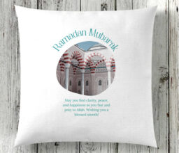 Ramadan Mubarak Wishes Cushion