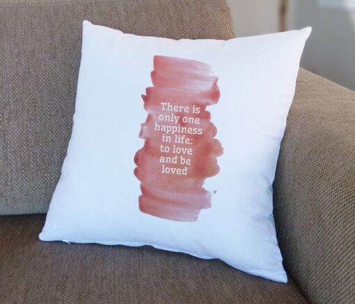 Happiness Quote Cushion in Dubai