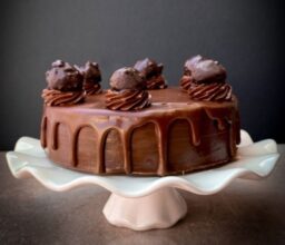 Sugar Free, Gluten Free, Keto Nutella Cake