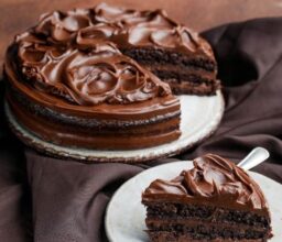 Sugar Free, Gluten Free, Keto Classic Chocolate Cake