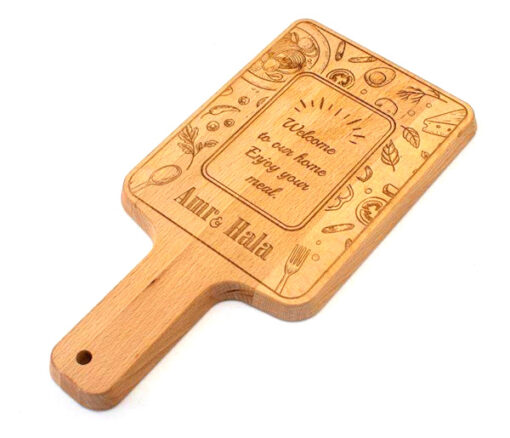 Personalised Wooden Server plate - Personalised gift from Giftbag in Dubai, UAE