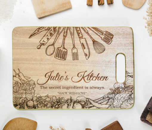 Personalised Design Chopping Board in Dubai