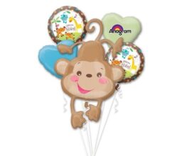 Fisher-Price Baby Monkey Balloon Bouquet 5pcs