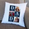 Dad (Father, Hero, Friend) Personalized Cushion