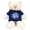Happy Birthday - Cream Bear blue 38cm