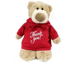 Thank You - Mascot Bear red 28cm