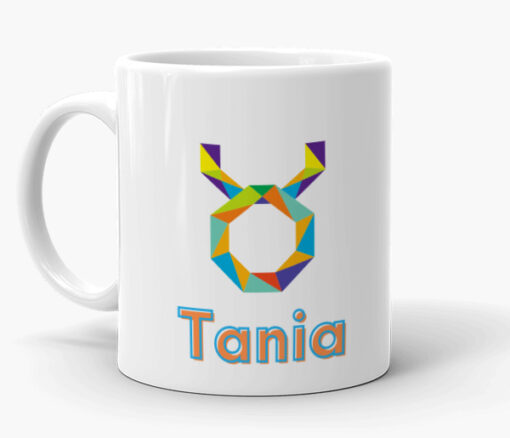 Taurus Zodiac Personalised Mug - Personalised gift from Giftbag in Dubai, UAE