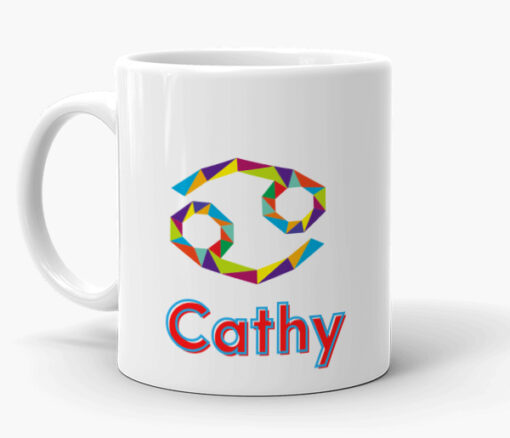 Cancer Zodiac Personalised Mug - Personalised gift from Giftbag in Dubai, UAE