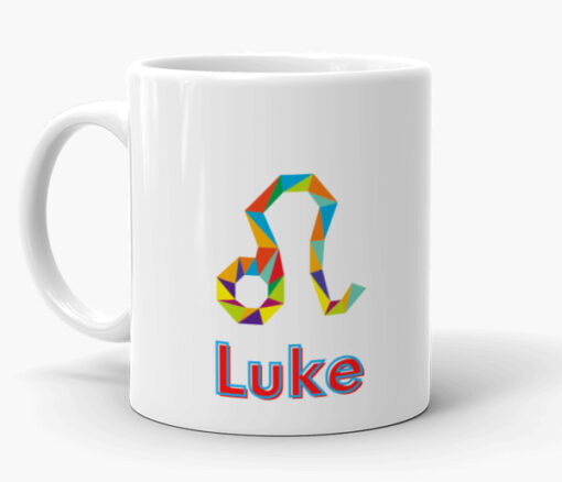 Leo Zodiac Personalised Mug - Personalised gift from Giftbag in Dubai, UAE