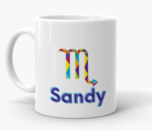 Scorpio Zodiac Personalised Mug in Dubai