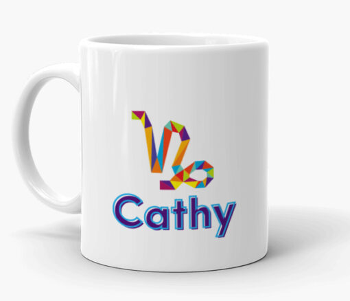 Capricorn Zodiac Personalised Mug - Personalised gift from Giftbag in Dubai, UAE