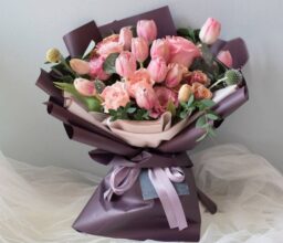 Tulips and Roses Bunch