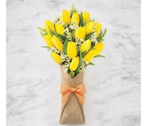 Sunny Tulips Bouquet in Dubai