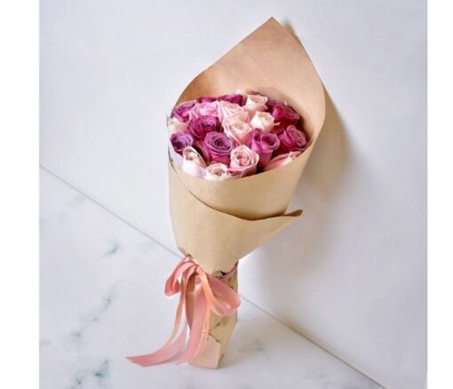 Pastel Hues Of Roses - Flowers gift from Giftbag in Dubai, UAE