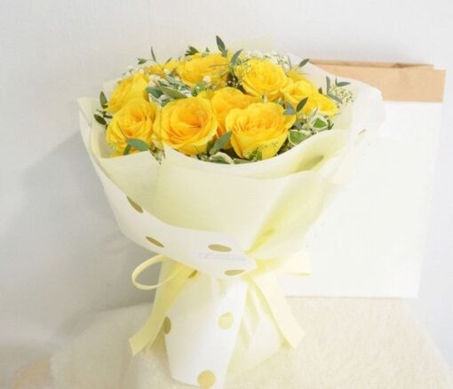 Sunny Rose Bouquet in Dubai