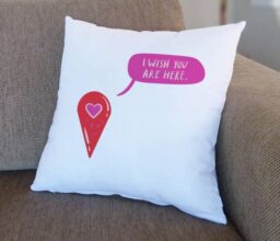 I Wish You Were Here Cushion