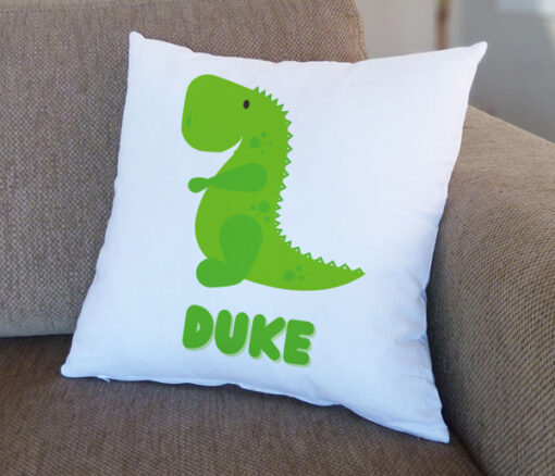 Dino Personalised Name Cushion in Dubai