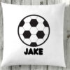 Football Personalised Name Cushion