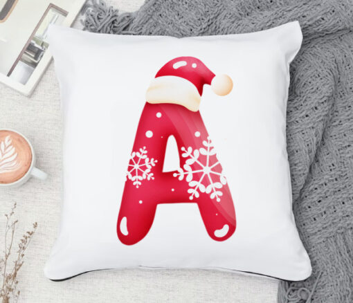 Personalised Xmas Letter Cushion in Dubai