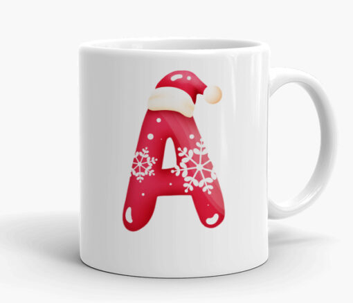Personalised Xmas Letter Mug - Personalised gift from Giftbag in Dubai, UAE