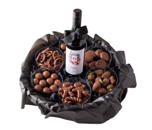 Assorted Hamper with Non Alcoholic Wine in Dubai