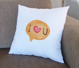 I Love You Message Cushion