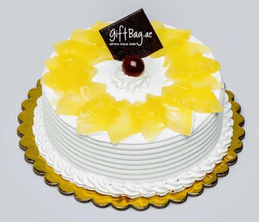 Fresh Pineapple Cake in Dubai