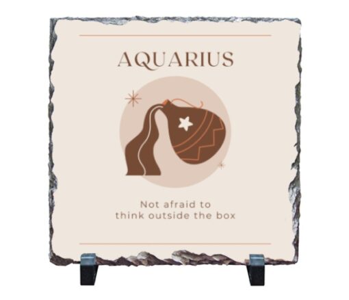 Zodiac Stone Aquarius - Personalised gift from Giftbag in Dubai, UAE
