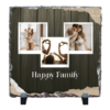 Happy Family Personalised Stone
