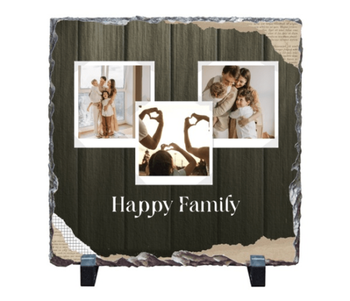 Happy Family Personalised Stone - Personalised gift from Giftbag in Dubai, UAE