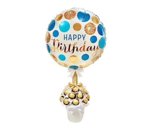 Happy Birthday Ferrero Planter in Dubai