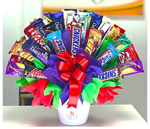 Mega Choc-A-Block Chocolate Bouquet in Dubai
