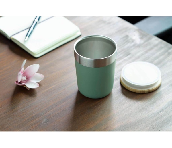 LAREN - CHANGE Collection Insulated Mug - White - Image 4