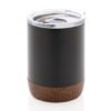 GOUDA - Hans Larsen Vacuum Mug With Cork Base - Black